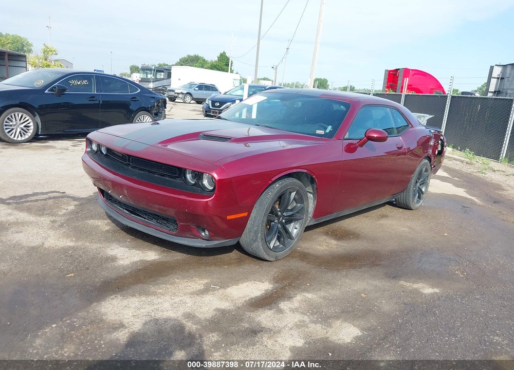 2017 DODGE CHALLENGER SXT VIN: 2C3CDZAG0HH640173