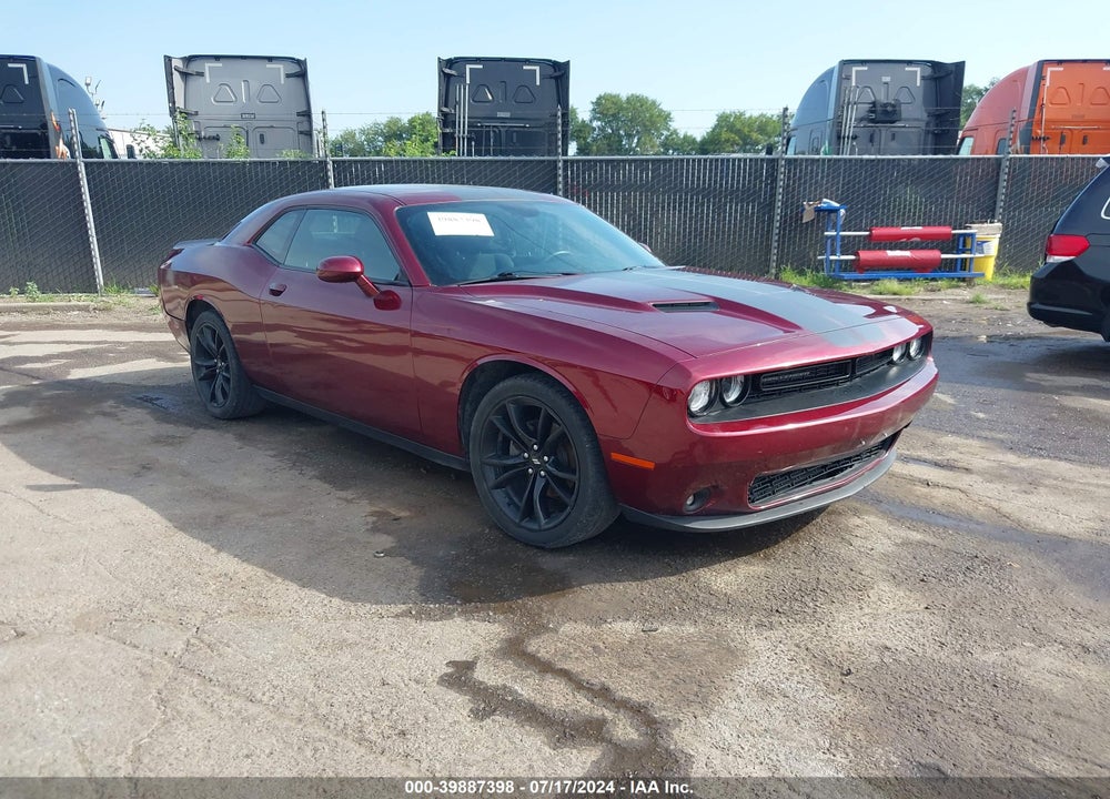 2017 DODGE CHALLENGER SXT VIN: 2C3CDZAG0HH640173
