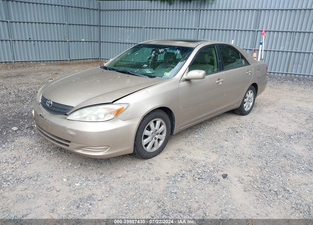 2002 TOYOTA CAMRY XLE V6 VIN: 4T1BF30K52U030158