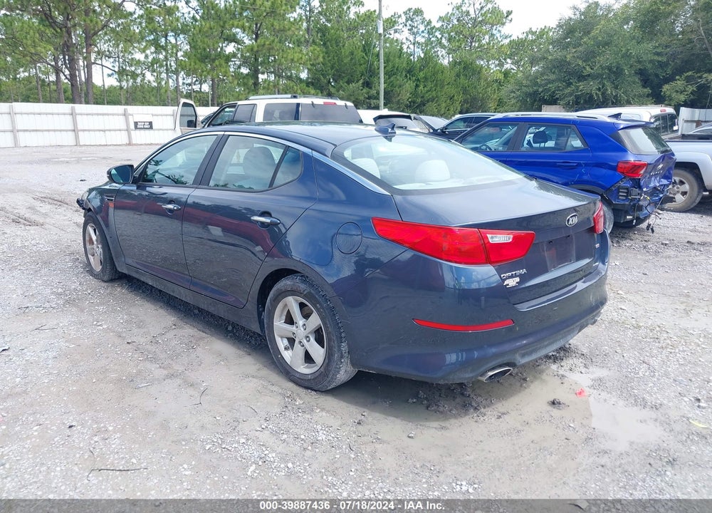 2015 KIA OPTIMA LX VIN: KNAGM4A72F5576610