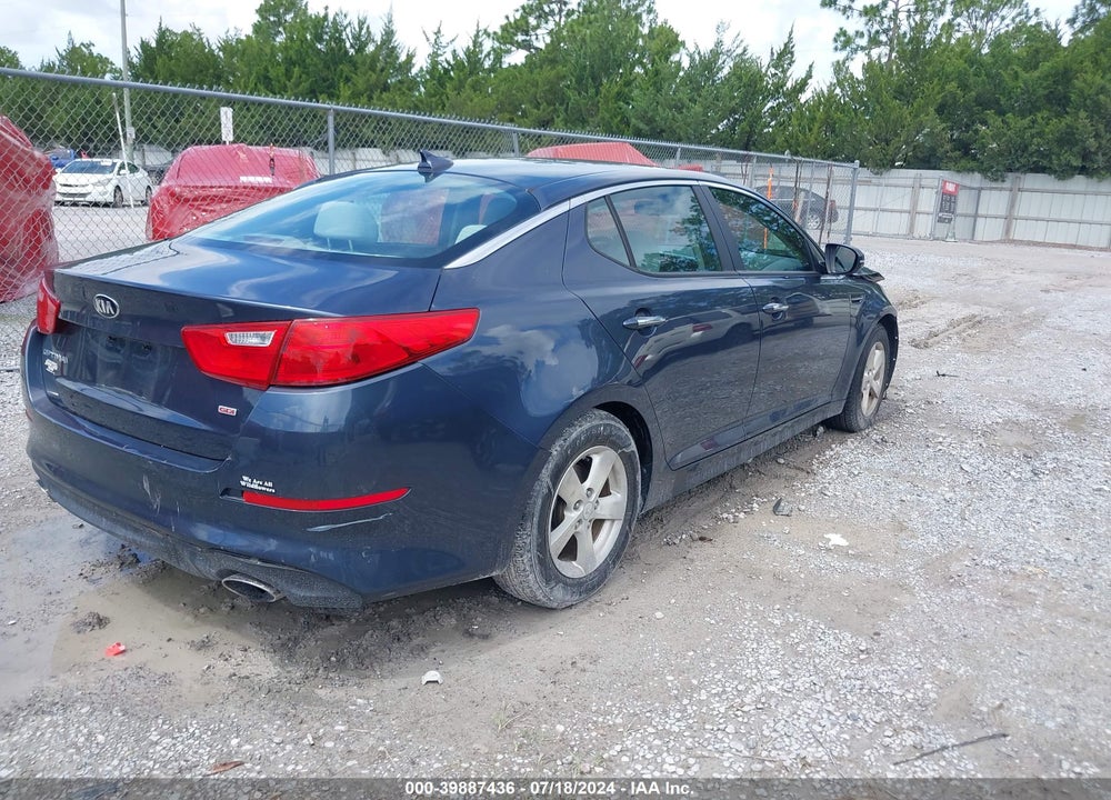 2015 KIA OPTIMA LX VIN: KNAGM4A72F5576610