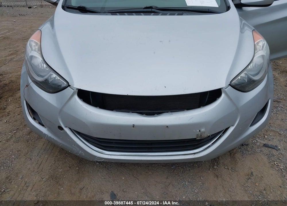 2012 HYUNDAI ELANTRA GLS PZEV VIN: 5NPDH4AE5CH091561