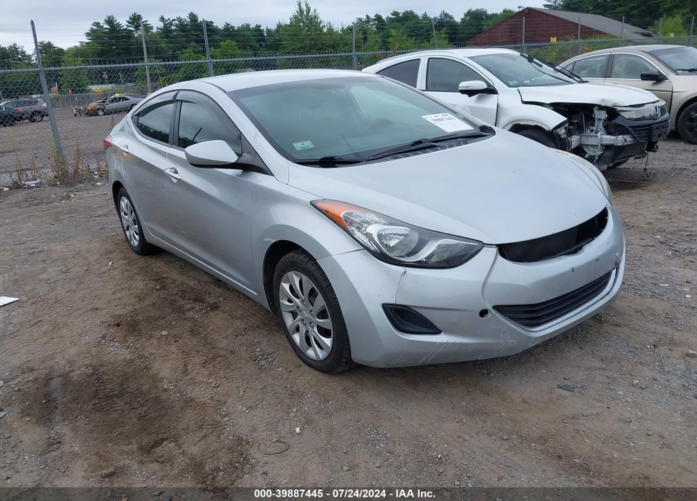 2012 HYUNDAI ELANTRA GLS PZEV VIN: 5NPDH4AE5CH091561