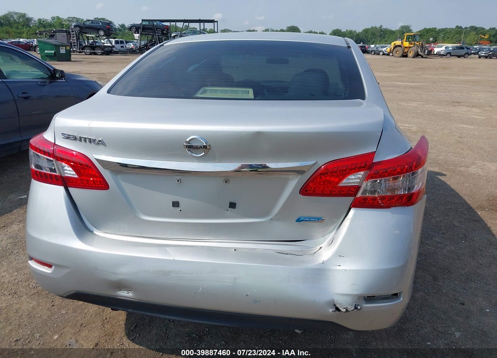 2013 NISSAN SENTRA S VIN: 3N1AB7AP4DL725230
