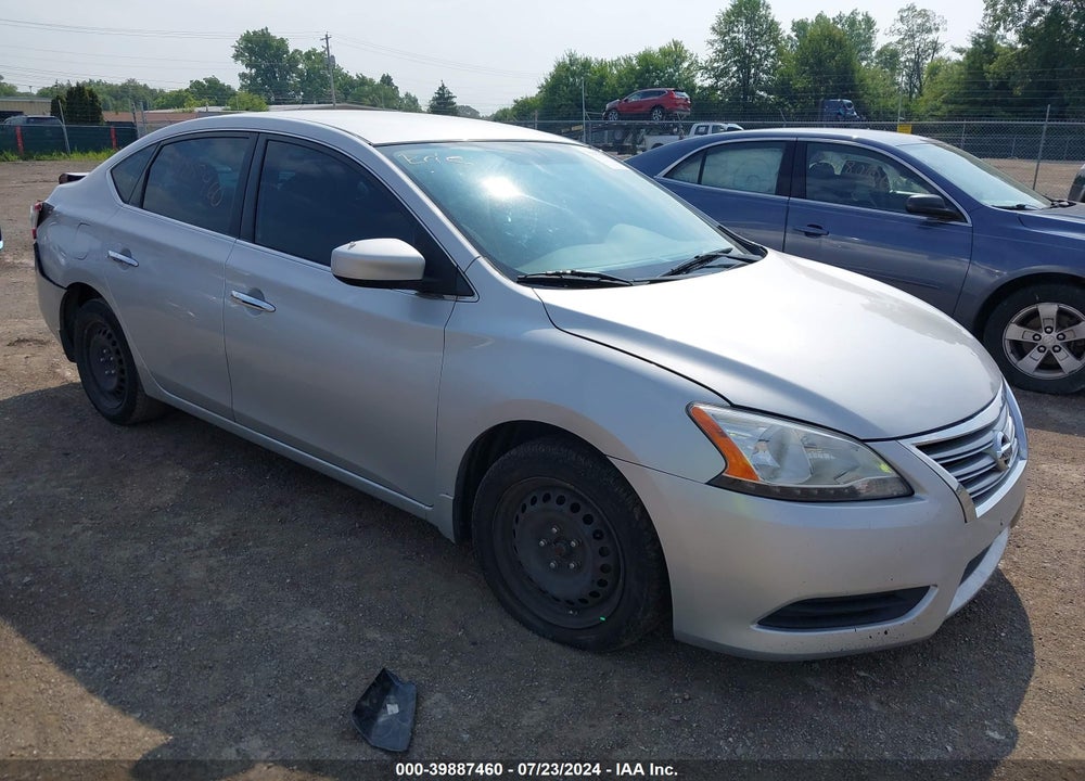 2013 NISSAN SENTRA S VIN: 3N1AB7AP4DL725230