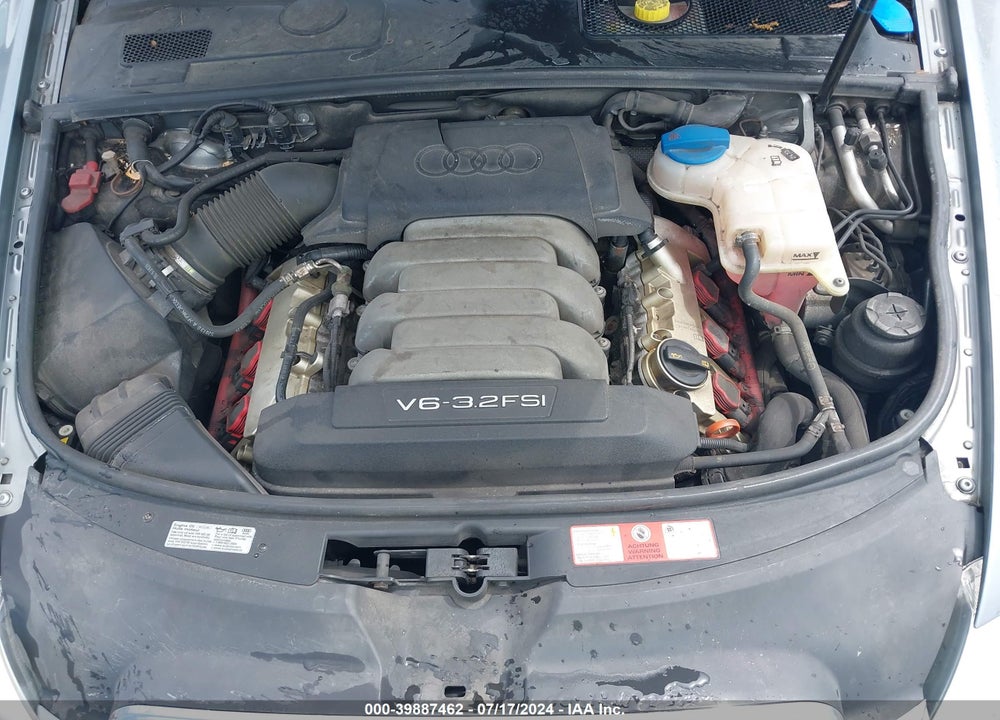 2008 AUDI A6 3.2 VIN: WAUDH74F98N152694
