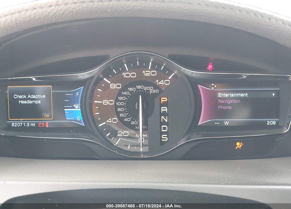 2014 LINCOLN MKX VIN: 2LMDJ8JK9EBL07444