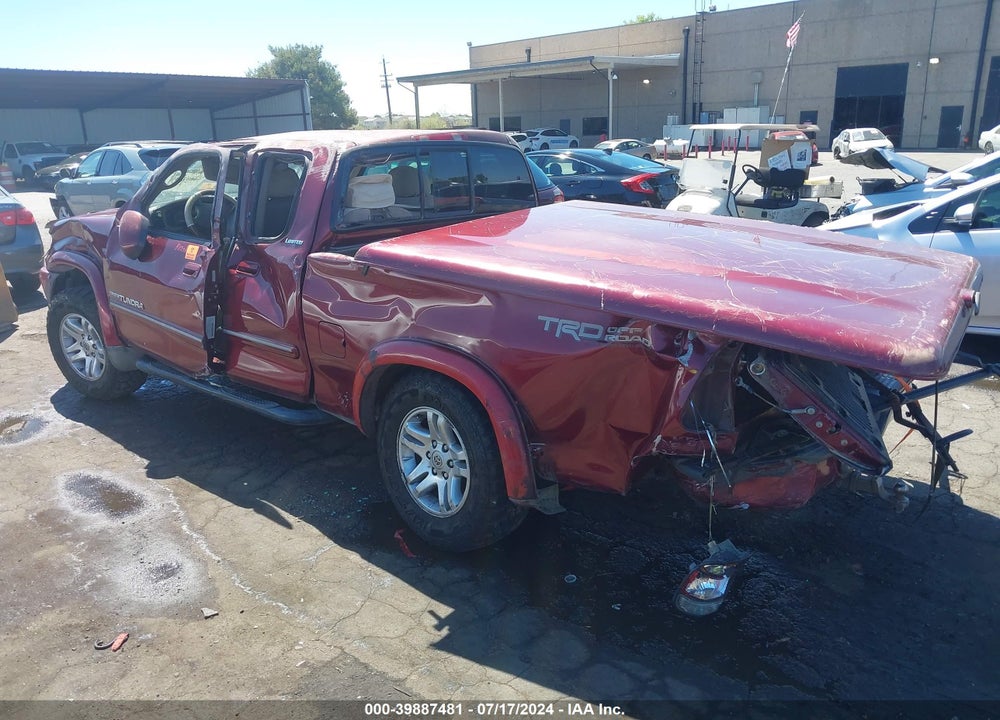 2004 TOYOTA TUNDRA LTD V8 VIN: 5TBBT48104S447637