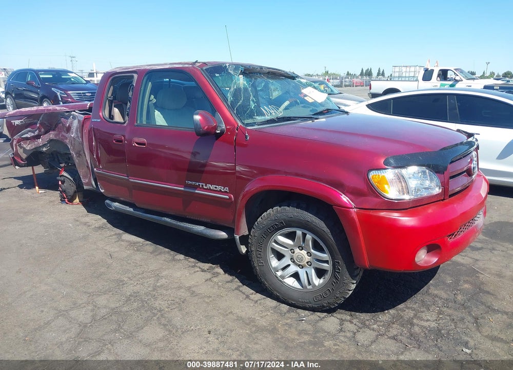 2004 TOYOTA TUNDRA LTD V8 VIN: 5TBBT48104S447637