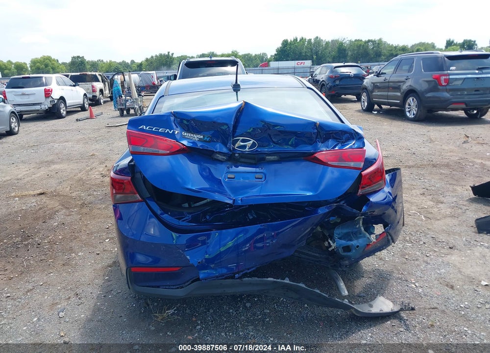 2020 HYUNDAI ACCENT SEL VIN: 3KPC24A67LE090941
