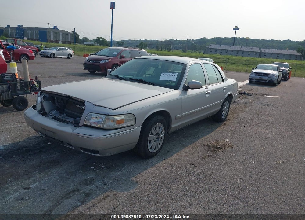 2007 MERCURY GRAND MARQUIS GS VIN: 2MEFM74V57X629096