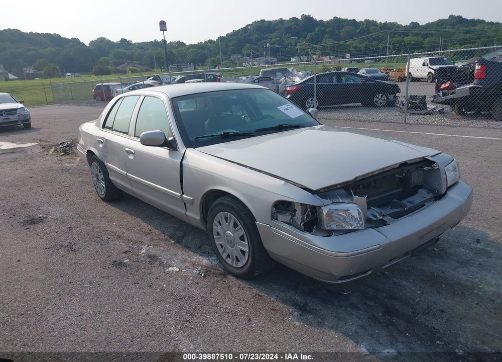 2007 MERCURY GRAND MARQUIS GS VIN: 2MEFM74V57X629096