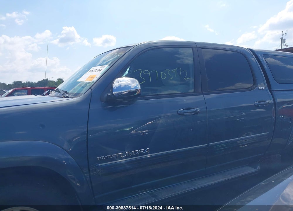 2006 TOYOTA TUNDRA SR5 V8 VIN: 5TBDT44196S514785