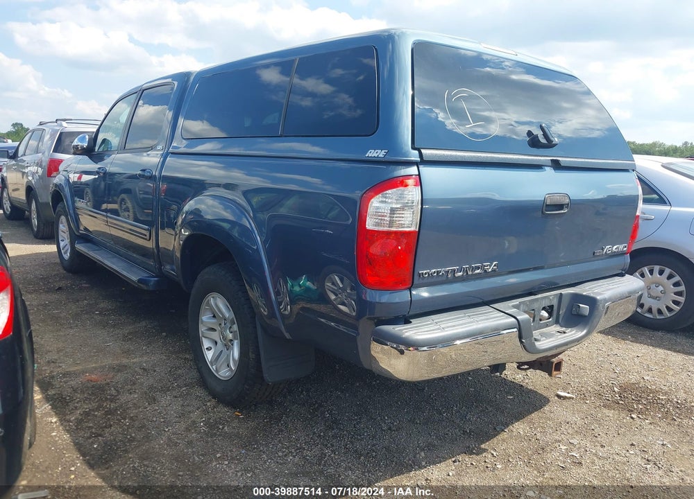 2006 TOYOTA TUNDRA SR5 V8 VIN: 5TBDT44196S514785