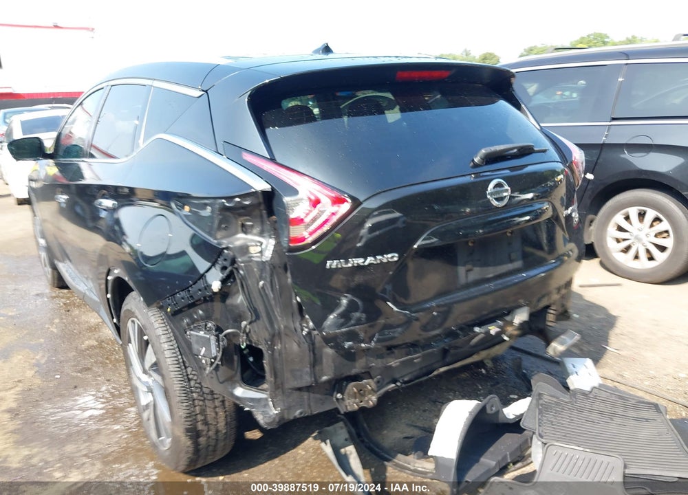 2015 NISSAN MURANO PLATINUM VIN: 5N1AZ2MH0FN246043