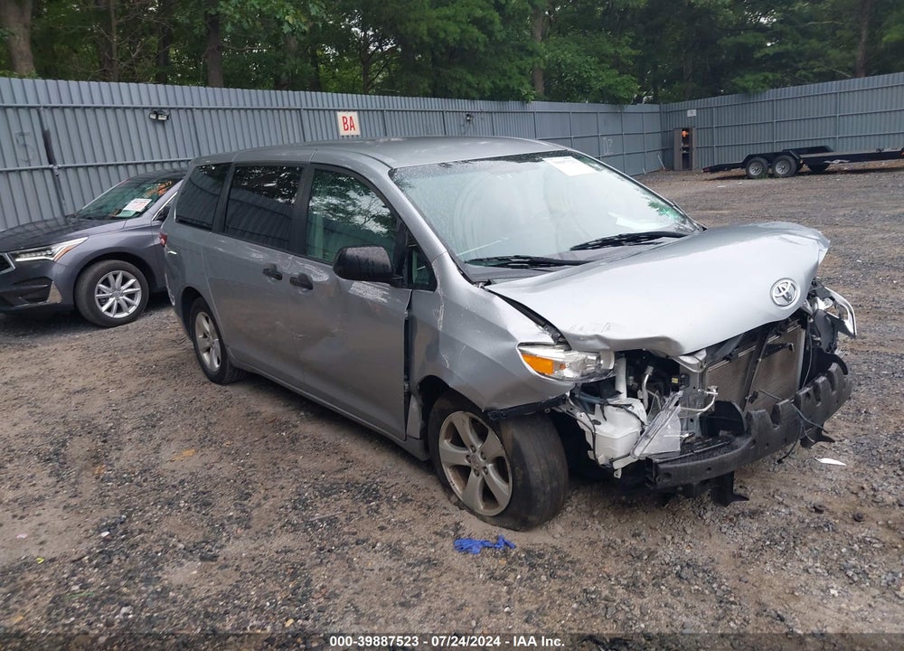 2016 TOYOTA SIENNA L 7 PASSENGER VIN: 5TDZK3DCXGS706990