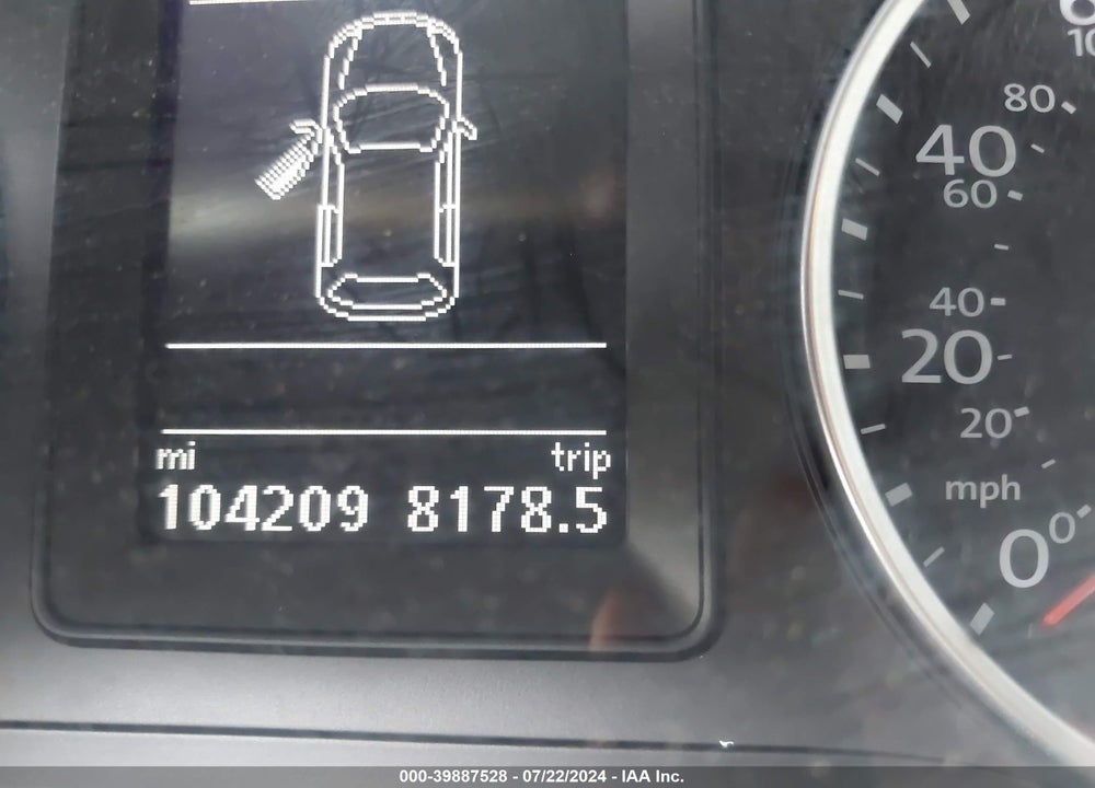 2016 VOLKSWAGEN TIGUAN SE VIN: WVGBV7AX0GW553443