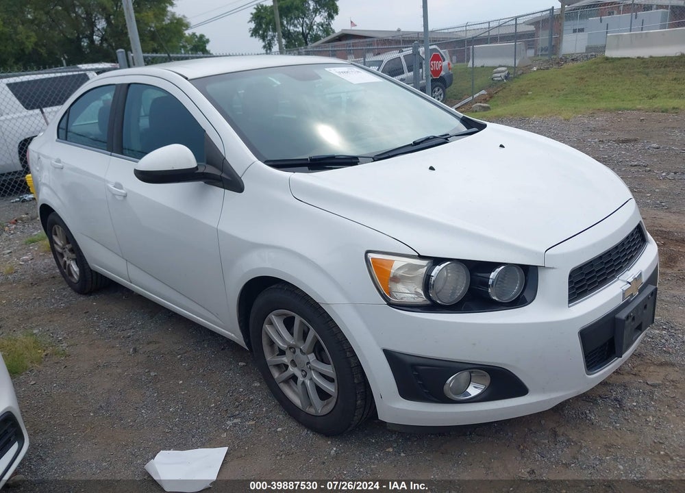2013 CHEVROLET SONIC LT AUTO VIN: 1G1JC5SH3D4165477