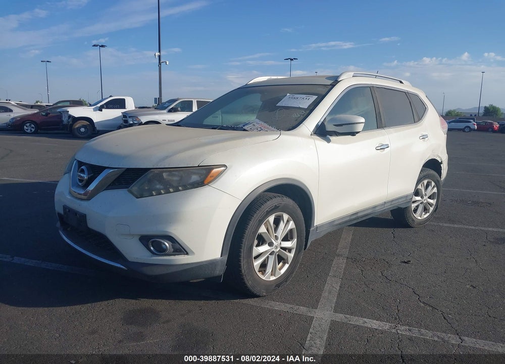 2016 NISSAN ROGUE SV VIN: 5N1AT2MT9GC868210
