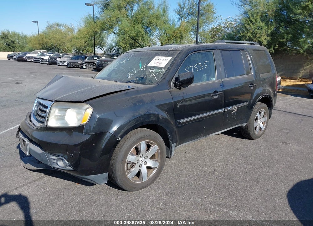 2012 HONDA PILOT TOURING VIN: 5FNYF3H96CB007580