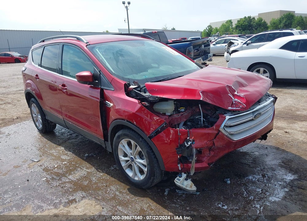 2018 FORD ESCAPE SE VIN: 1FMCU9G92JUC64921
