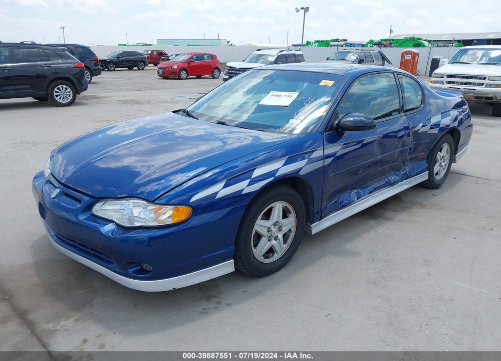 2003 CHEVROLET MONTE CARLO SS VIN: 2G1WX12KX39259303