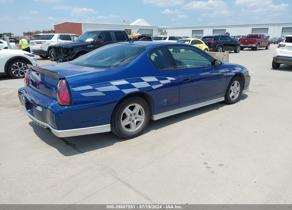 2003 CHEVROLET MONTE CARLO SS VIN: 2G1WX12KX39259303