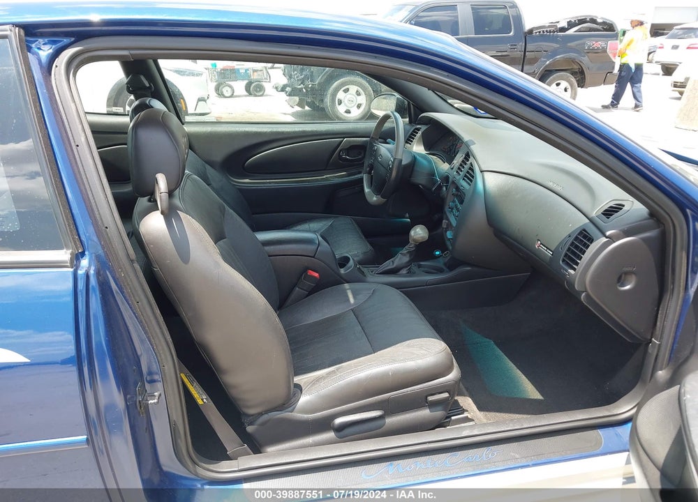 2003 CHEVROLET MONTE CARLO SS VIN: 2G1WX12KX39259303