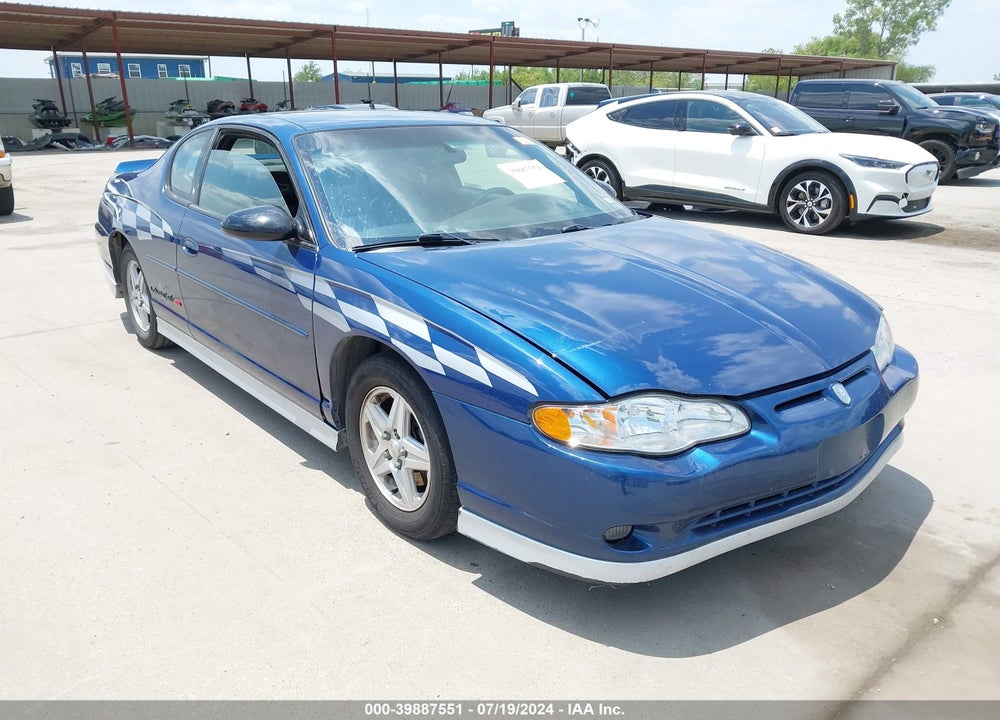 2003 CHEVROLET MONTE CARLO SS VIN: 2G1WX12KX39259303
