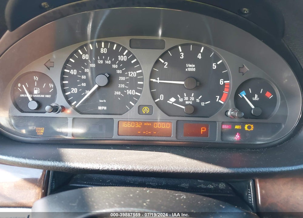 2002 BMW 325I VIN: WBAET37442NG70180