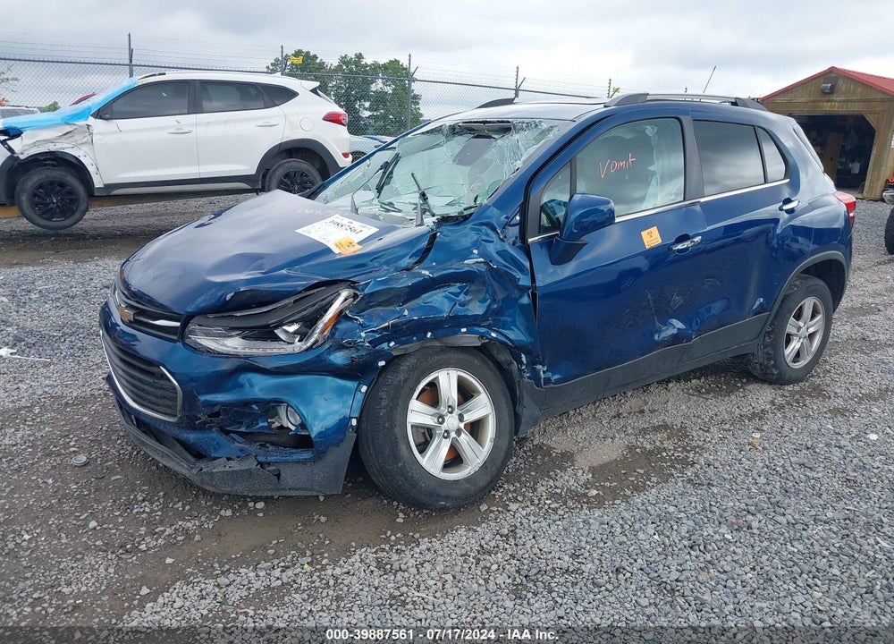 2019 CHEVROLET TRAX VIN: 3GNCJPSB4KL326169