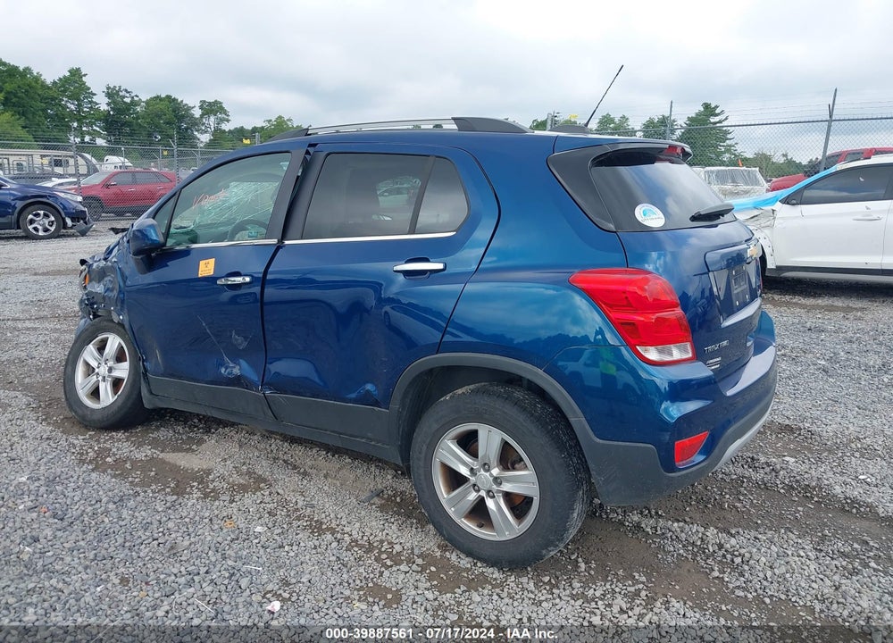 2019 CHEVROLET TRAX VIN: 3GNCJPSB4KL326169