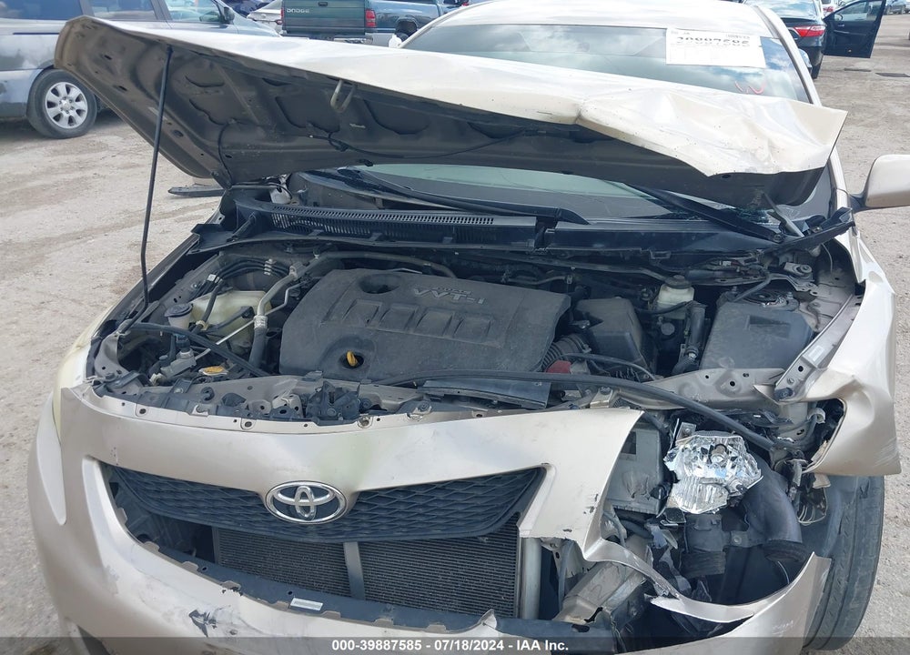 2010 TOYOTA COROLLA LE VIN: 1NXBU4EE5AZ244760