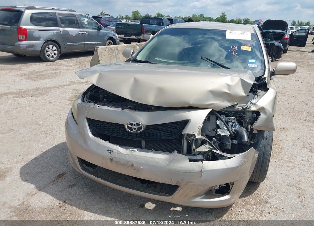 2010 TOYOTA COROLLA LE VIN: 1NXBU4EE5AZ244760