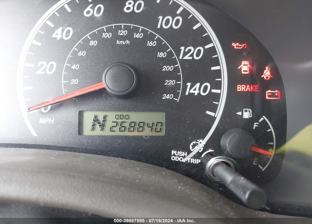 2010 TOYOTA COROLLA LE VIN: 1NXBU4EE5AZ244760