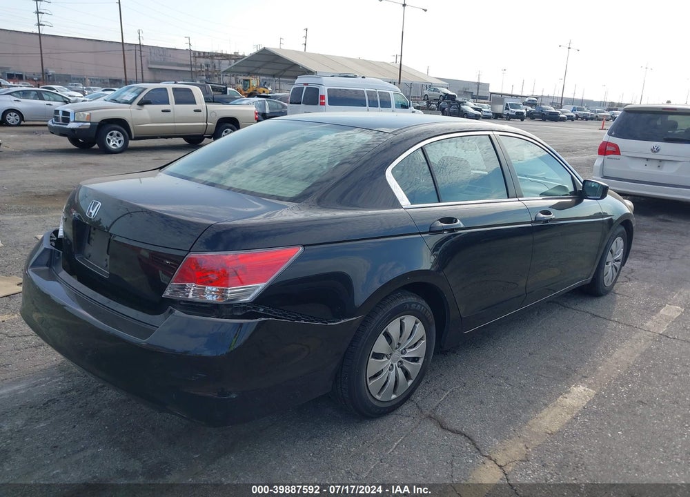 2010 HONDA ACCORD 2.4 LX VIN: 1HGCP2F33AA090974