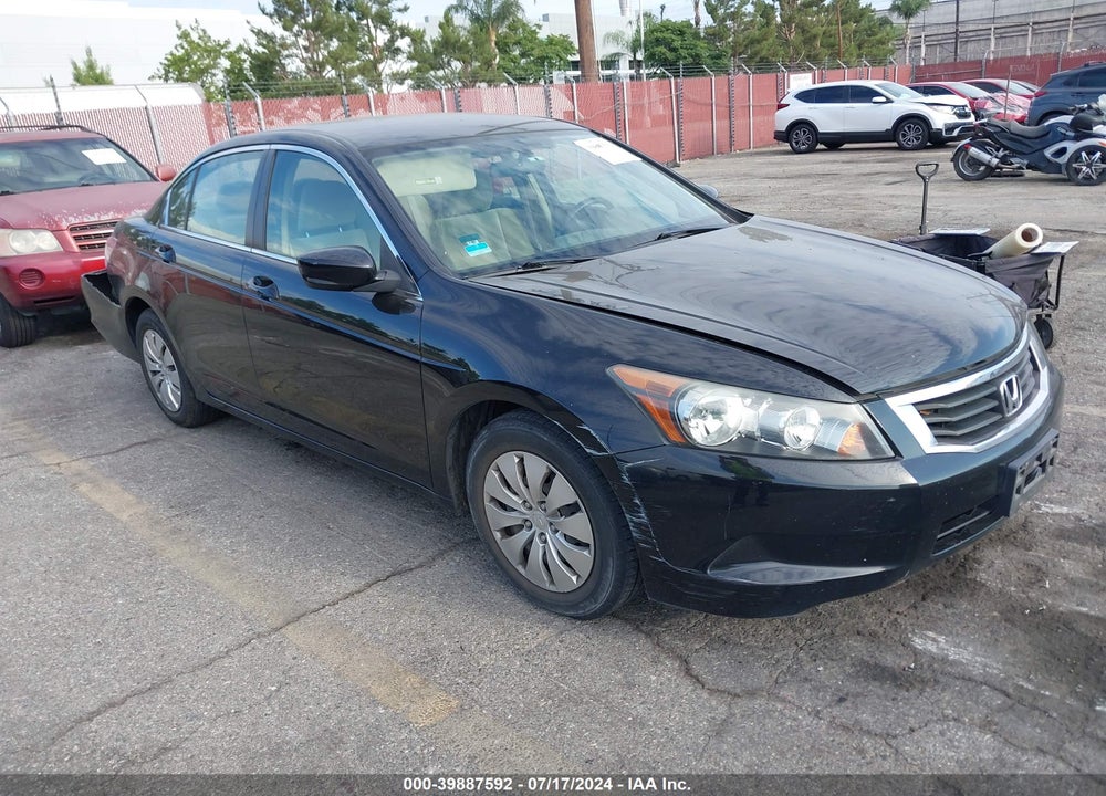 2010 HONDA ACCORD 2.4 LX VIN: 1HGCP2F33AA090974
