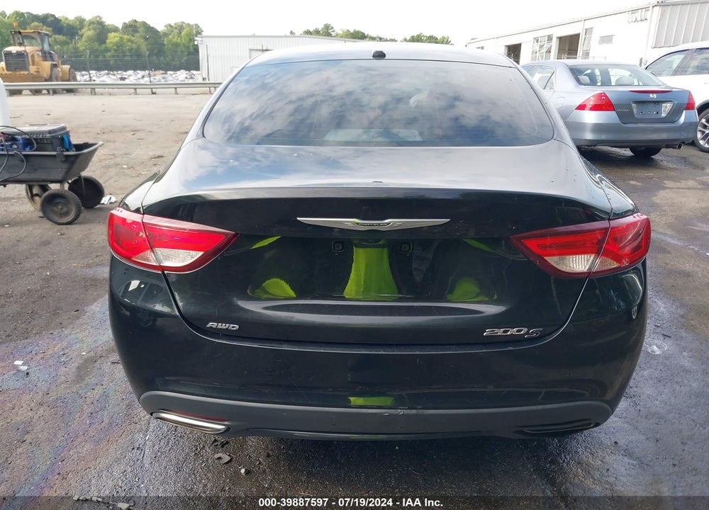 2016 CHRYSLER 200 S VIN: 1C3CCCDG6GN110436