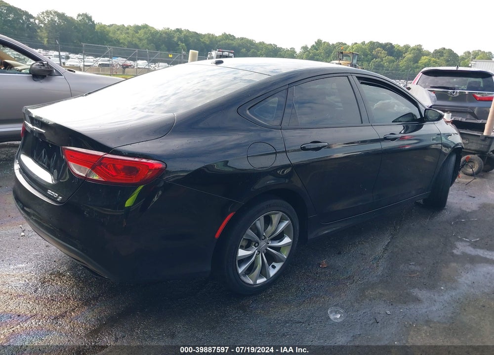 2016 CHRYSLER 200 S VIN: 1C3CCCDG6GN110436