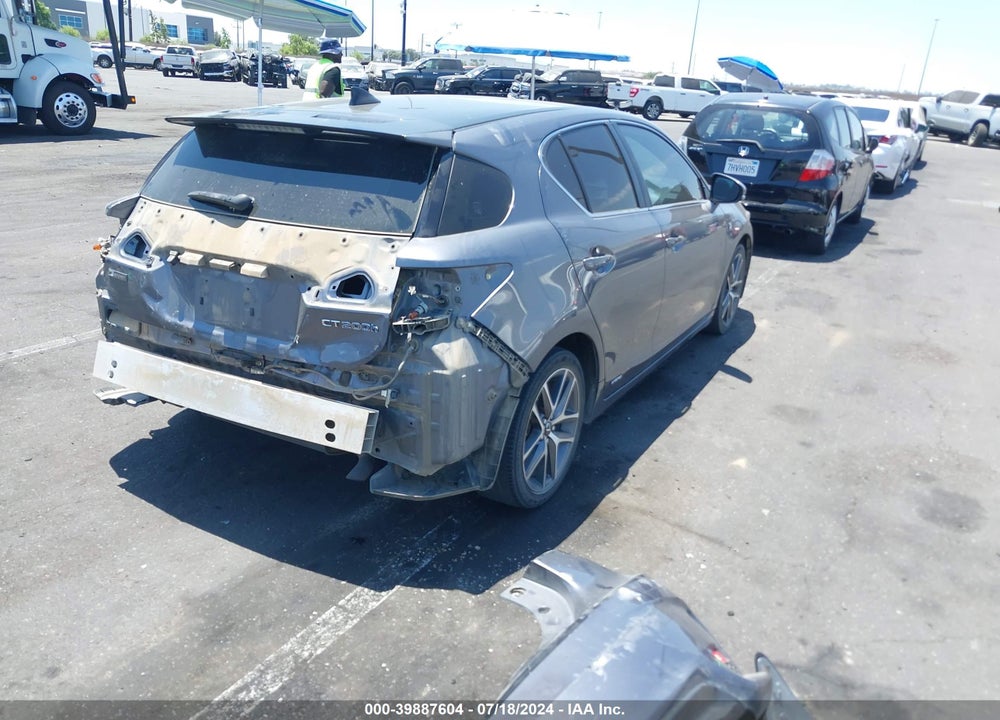 2015 LEXUS CT 200H VIN: JTHKD5BH1F2227674