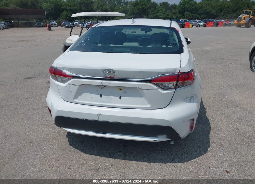 2022 TOYOTA COROLLA LE VIN: 5YFEPMAE1NP364394
