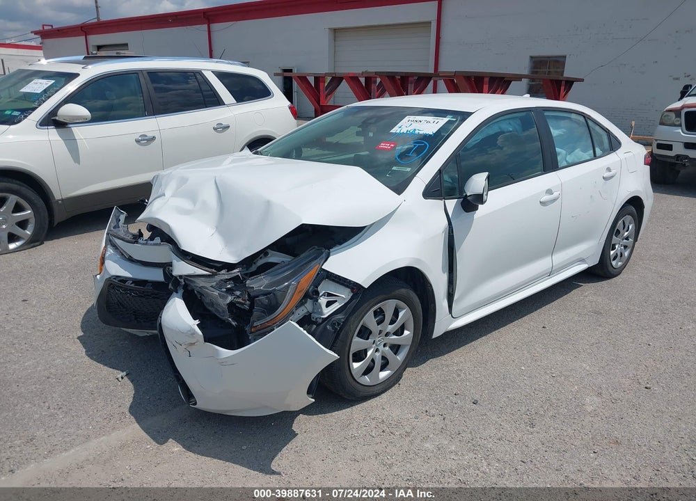2022 TOYOTA COROLLA LE VIN: 5YFEPMAE1NP364394