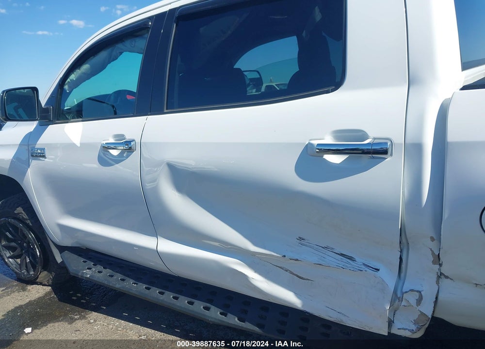 2020 TOYOTA TUNDRA PLATINUM VIN: 5TFAY5F15LX895622