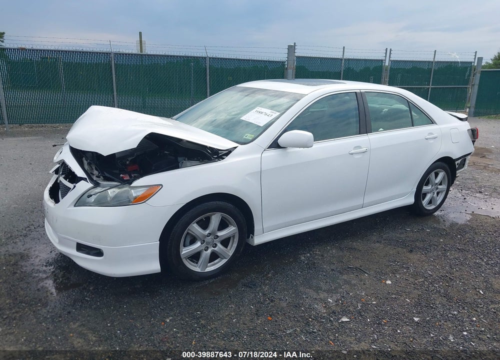 2007 TOYOTA CAMRY SE V6 VIN: 4T1BK46K57U515612
