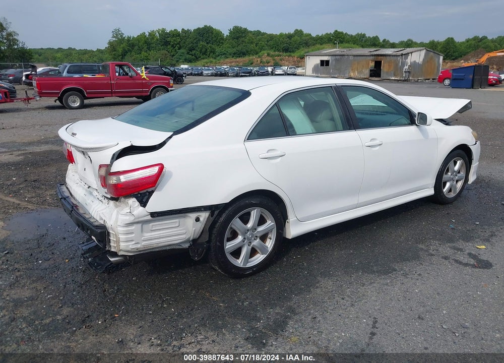 2007 TOYOTA CAMRY SE V6 VIN: 4T1BK46K57U515612
