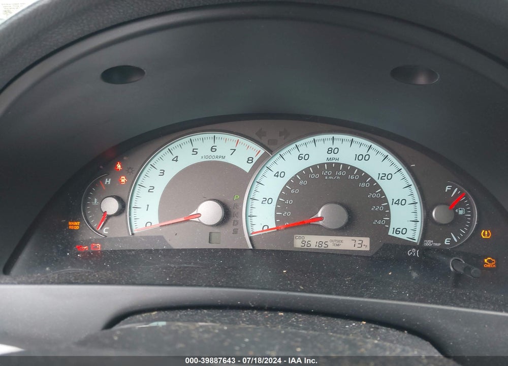 2007 TOYOTA CAMRY SE V6 VIN: 4T1BK46K57U515612