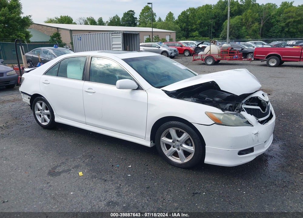 2007 TOYOTA CAMRY SE V6 VIN: 4T1BK46K57U515612