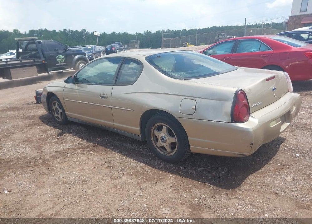 2004 CHEVROLET MONTE CARLO LS VIN: 2G1WW12E249334168