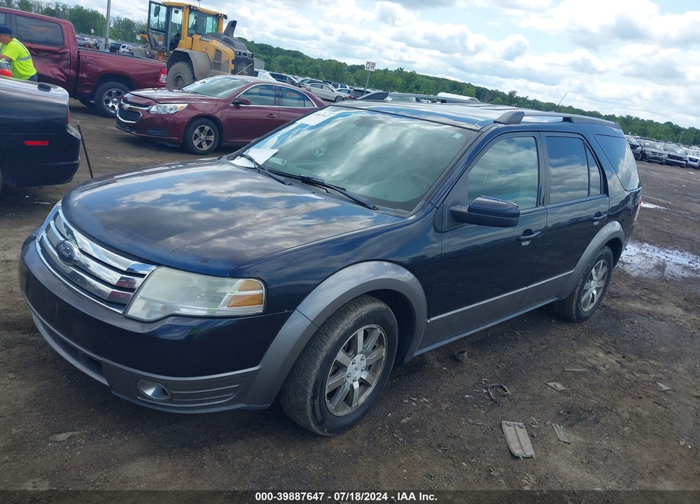 2008 FORD TAURUS X SEL VIN: 1FMDK02W88GA39849