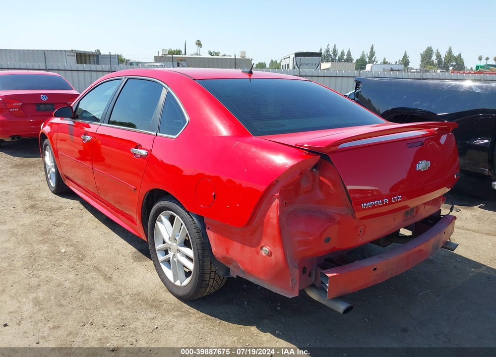 2013 CHEVROLET IMPALA LTZ VIN: 2G1WC5E3XD1194377